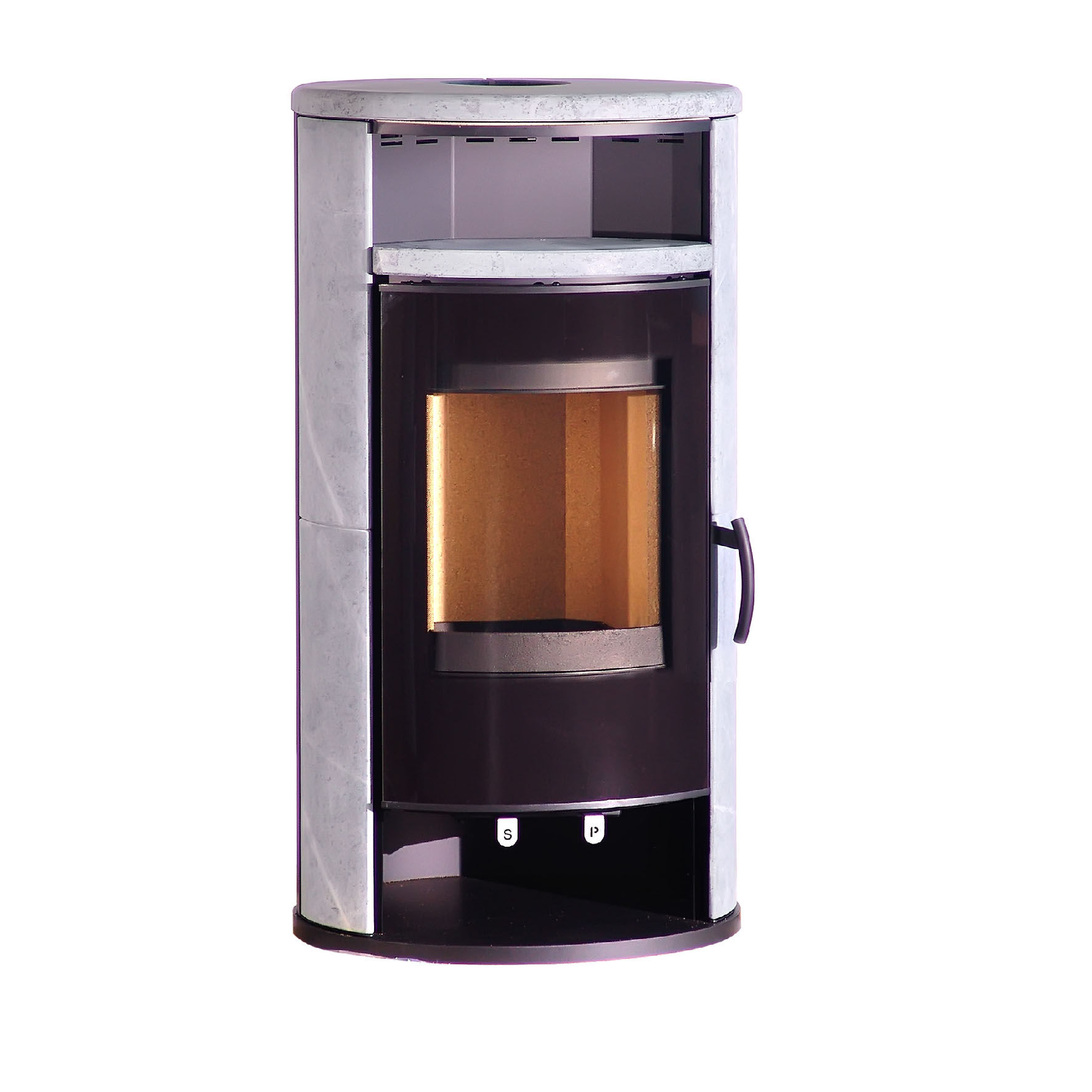 Thermaco poêle à bois - Prodos 2.0+ noir - P26-68V0N.R00