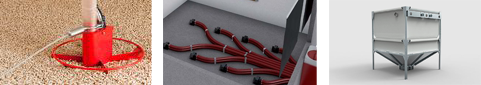Stockage pellets