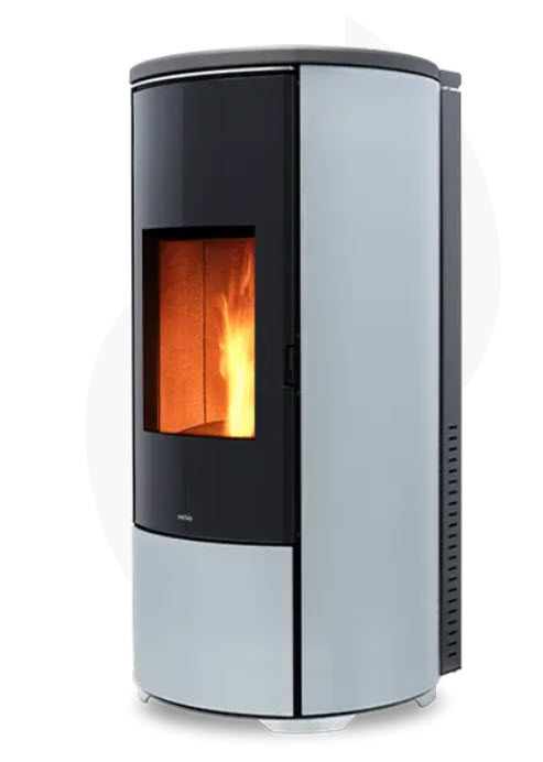 Nobis - Poêle à pellets - V Round Glass