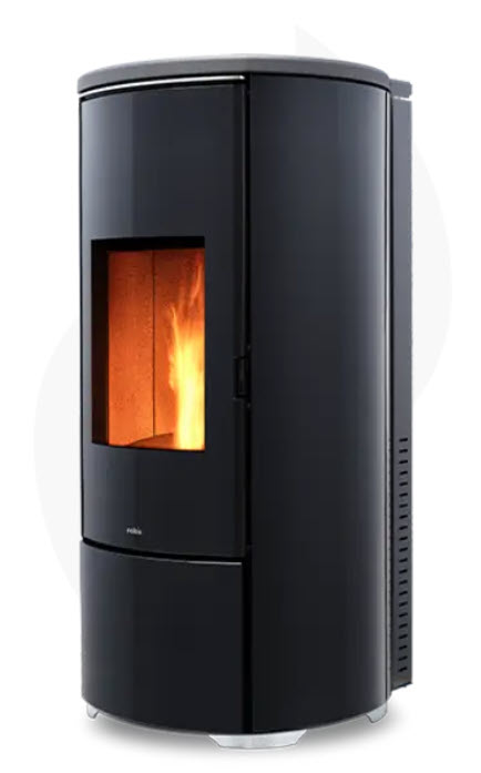 Nobis - Poêle à pellets - Round Glass