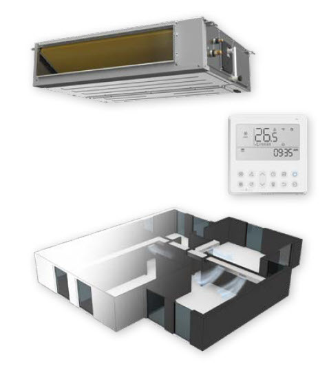 Ferroli - Climatiseur GIADA C Duct