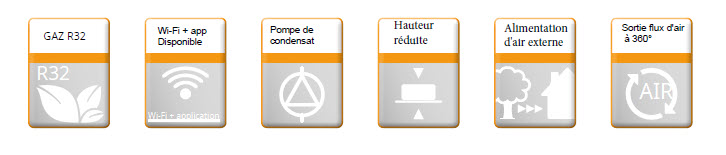 Climatiseur GIADA C Cassette