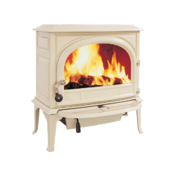 Jotul - Poêle à bois F 400 émaillé ivoire