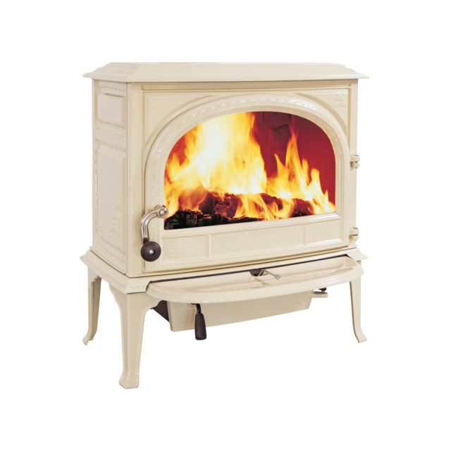 Jotul - Poêle à bois F 400 émaillé ivoire
