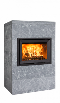 Jotul - FS 175 Cheminée en pierre ollaire avec insert bois
