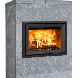 Jotul - FS 175 Cheminée en pierre ollaire avec insert bois
